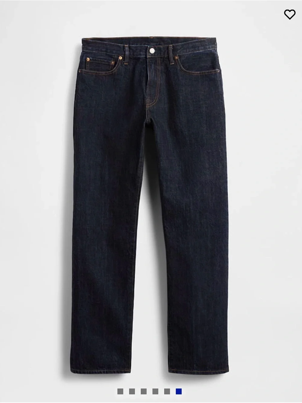 GAP Men's Jeans in Dark Indigo Wash